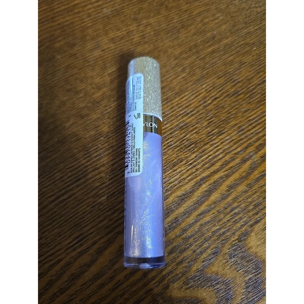 Revlon Super Lustrous 001 DIAMOND DRAMA Glimmer Lip Gloss NEW 0.13 fl.oz